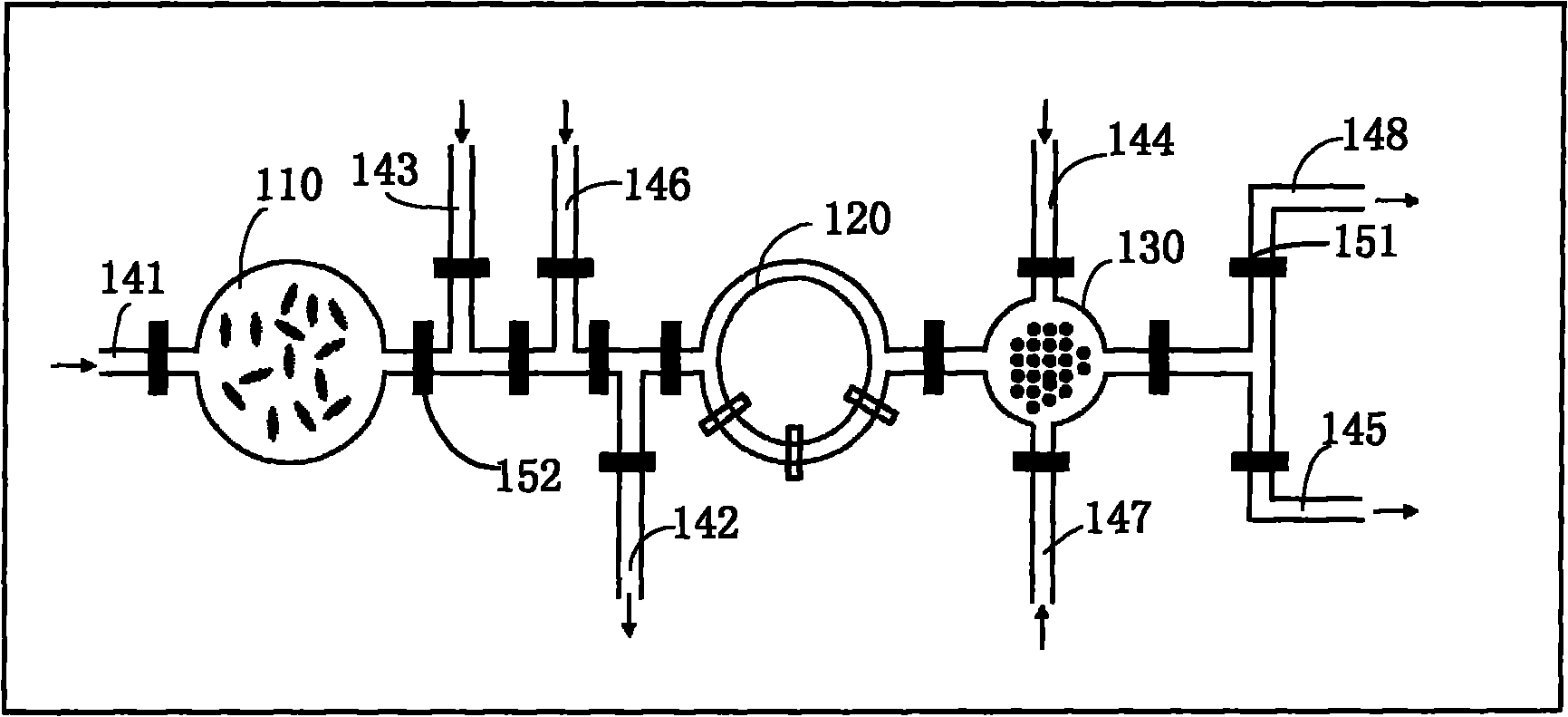 Micro-flow control chip and nucleic acid extracting and purifying method