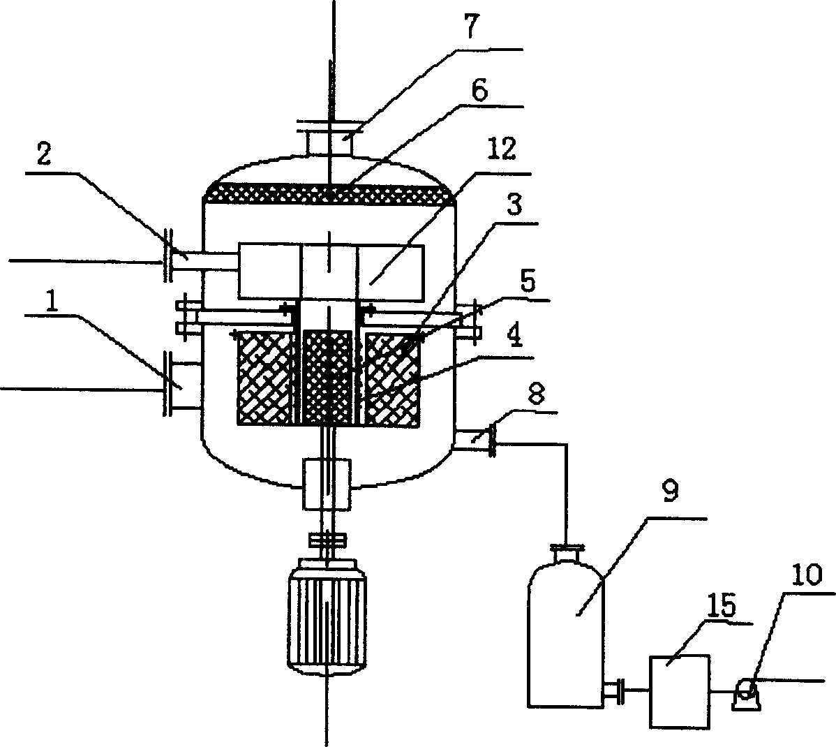 Method of eliminating impurity from gas phase