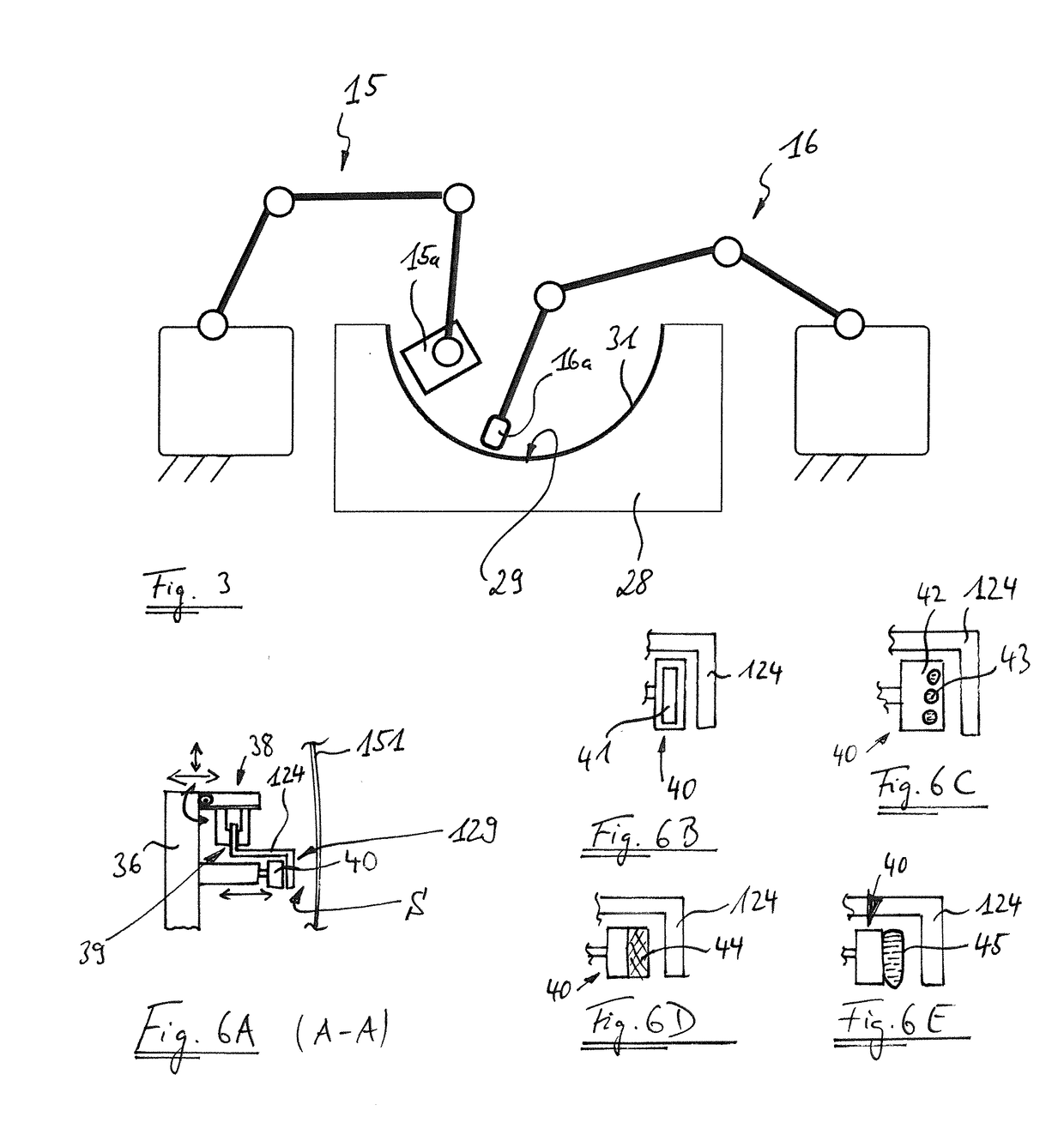 Method for integrating a backing-structure assembly in a structure of an aircraft or spacecraft