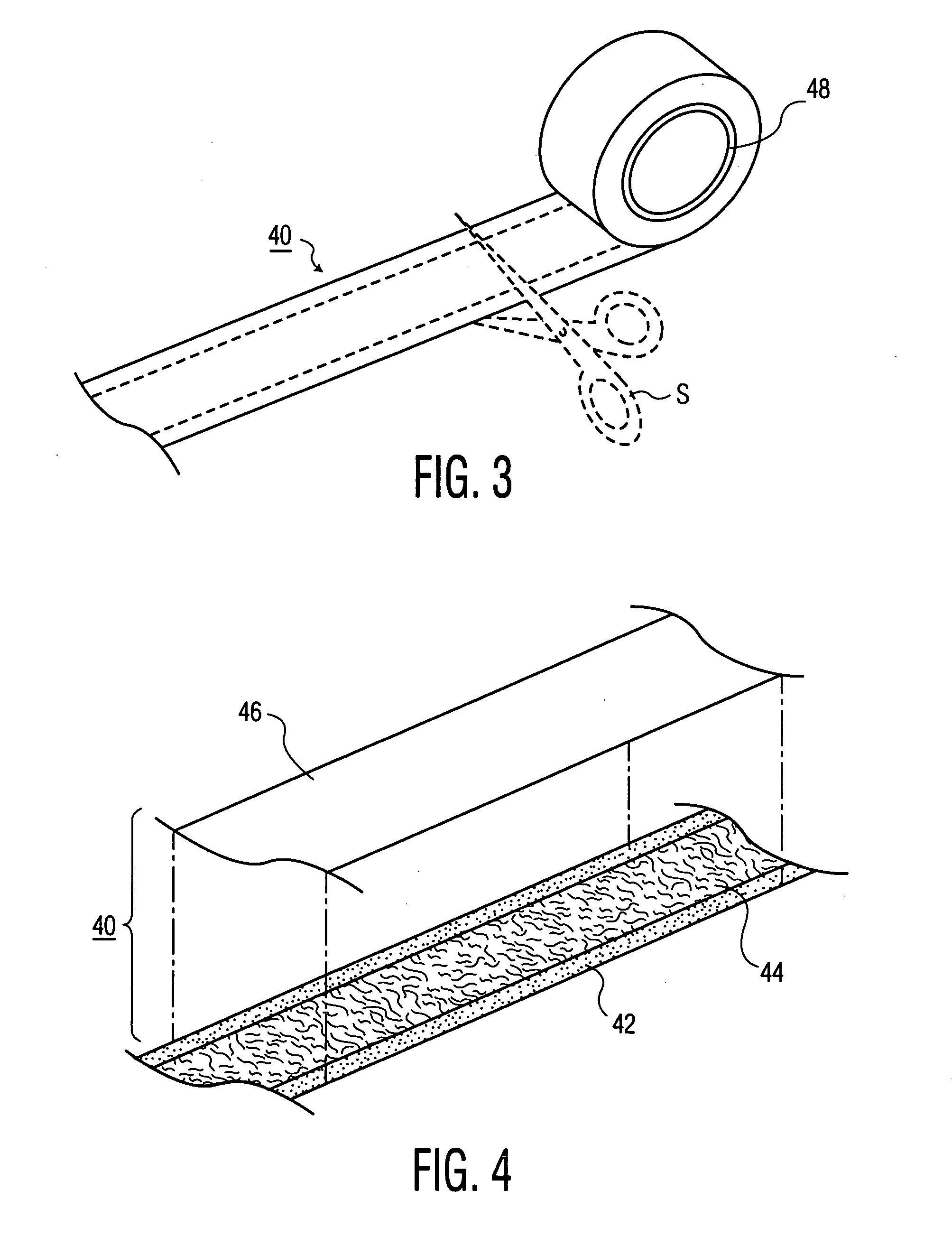 Adhesive bandage dispensing arrangements