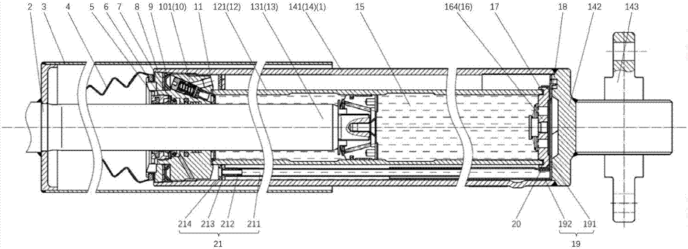 Rail friendly type anti-yaw oil pressure damper and parameter design method thereof