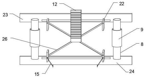 Multimedia information cabinet capable of continuously supplying power