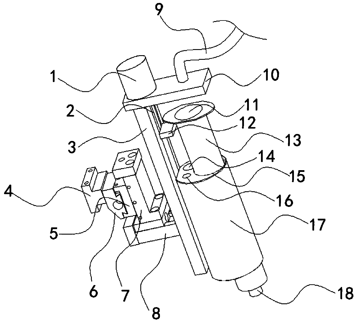 Adhesive dispensing device