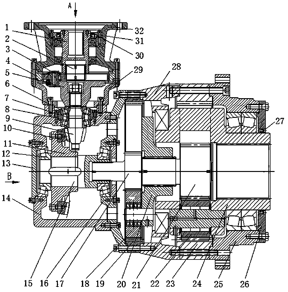 Speed reducer and vertical circulation garage provided with speed reducer