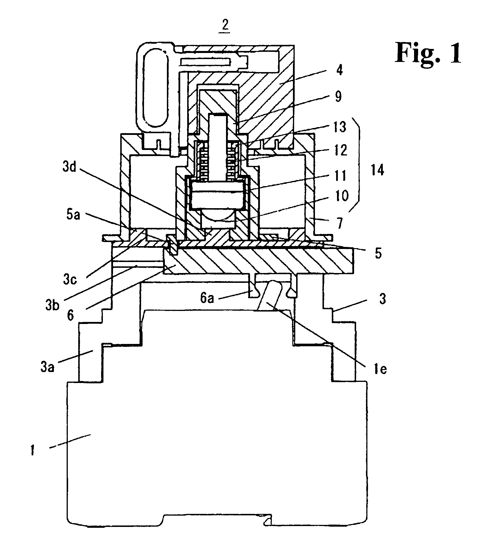 External operation handle device for a circuit breaker