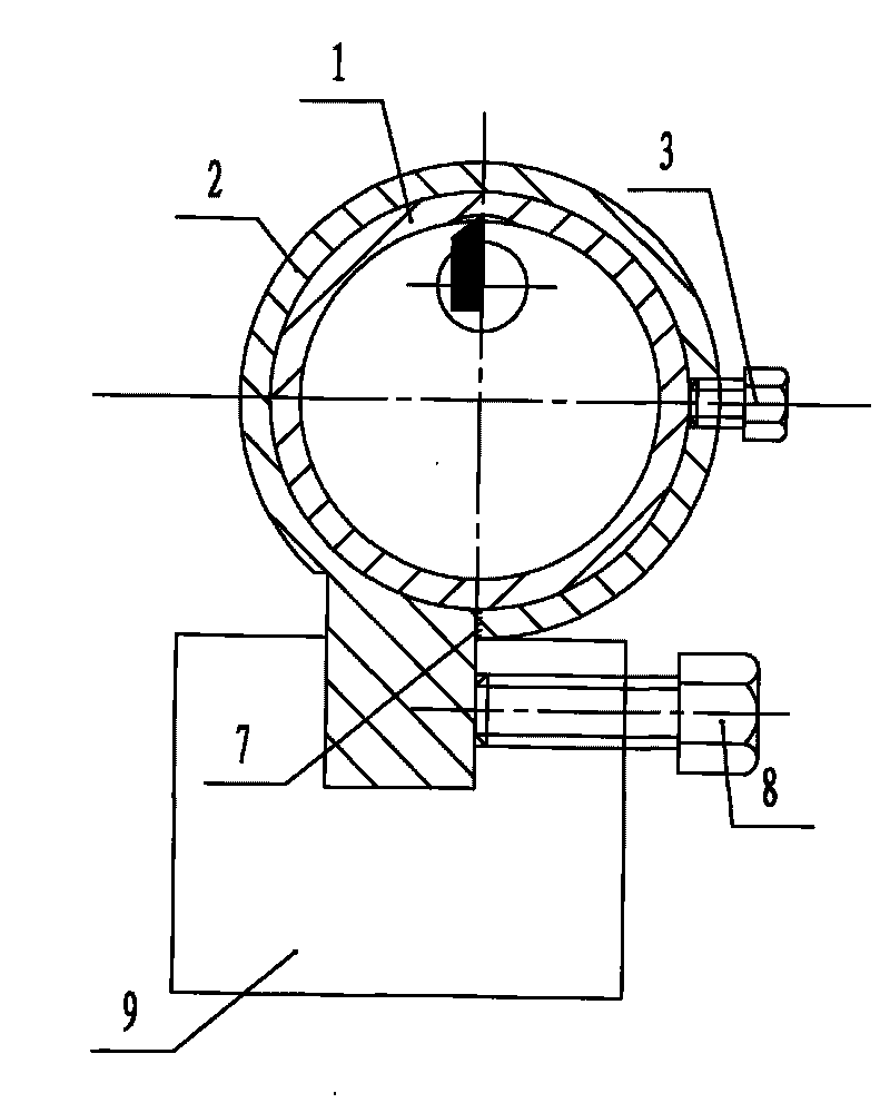 Method for processing oil grooves in inner bores of copper bearing bush