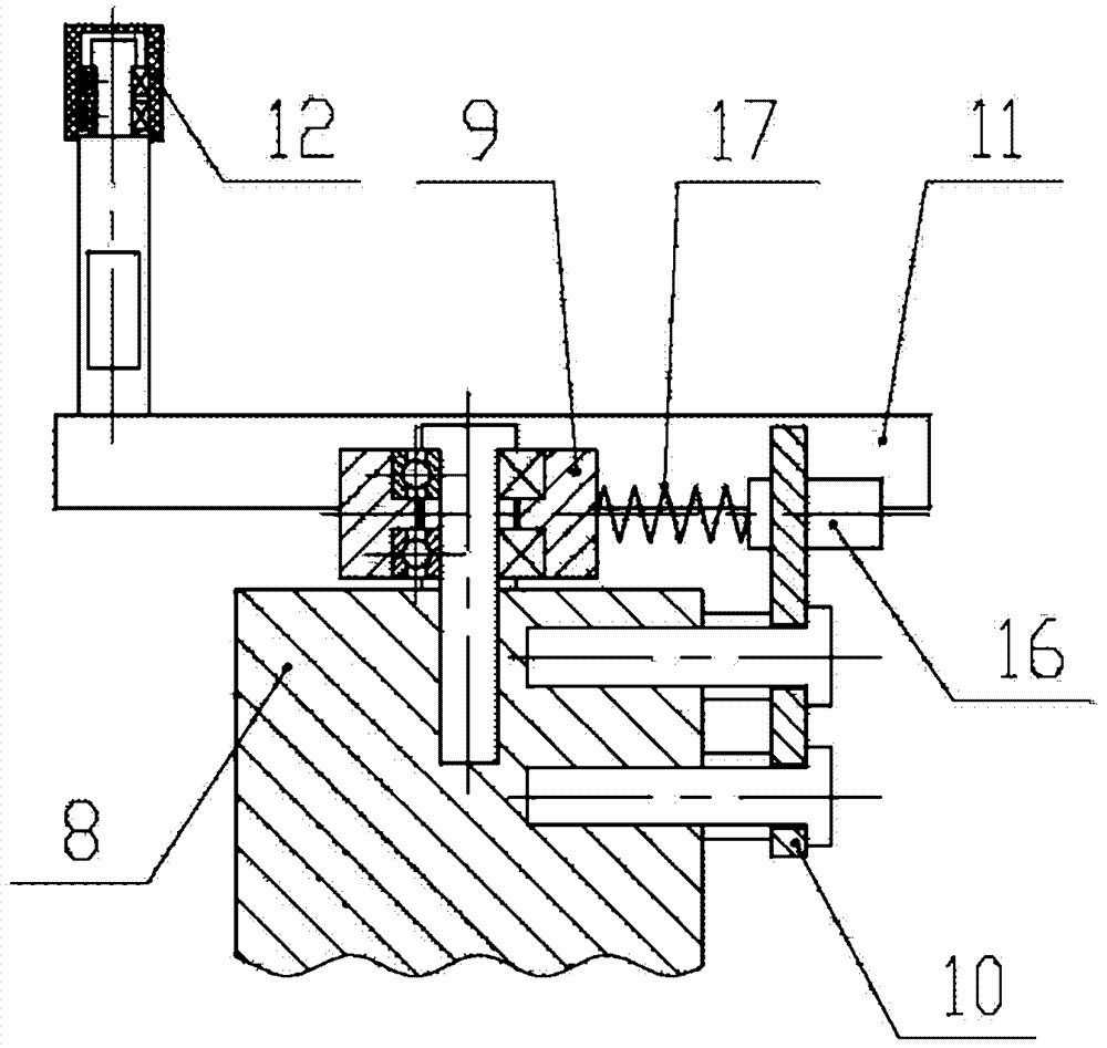 Locating and clamping mechanism of screen printing machine