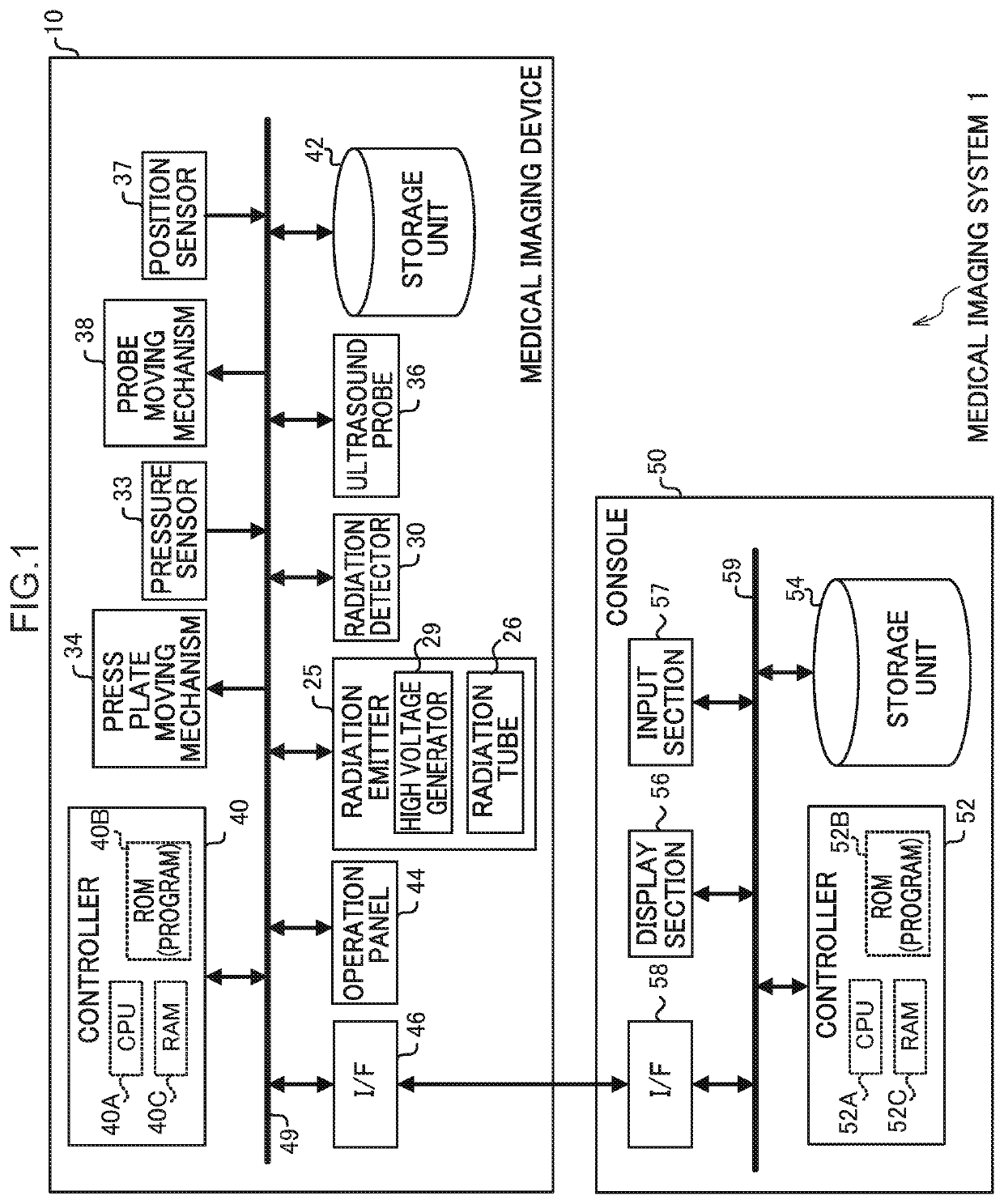 Hardness deriving device, medical imaging system, hardness deriving method and hardness deriving program storage medium