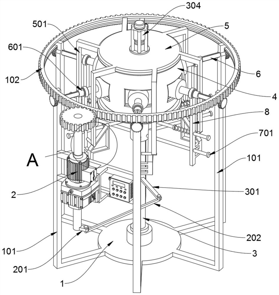 A grinding tool for a ball cage cage with adjustable position and angle