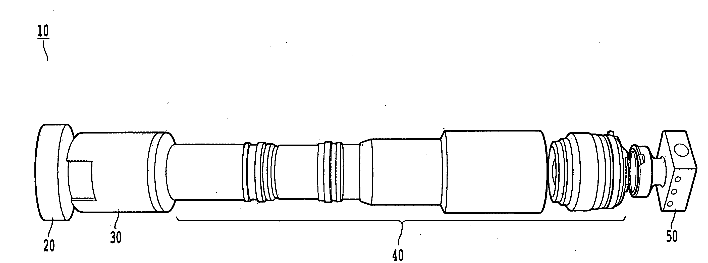 Gamma camera including a scintillator and an image intensifier