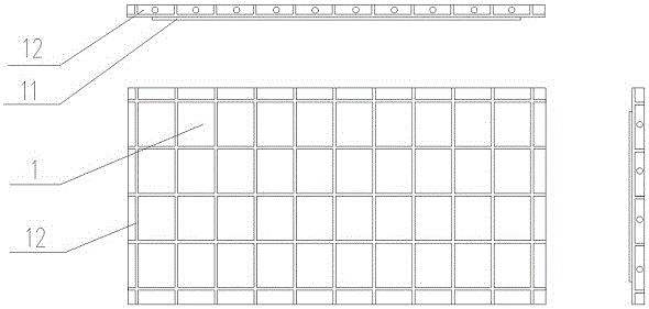 Casting pressure plate and manufacturing method of casting