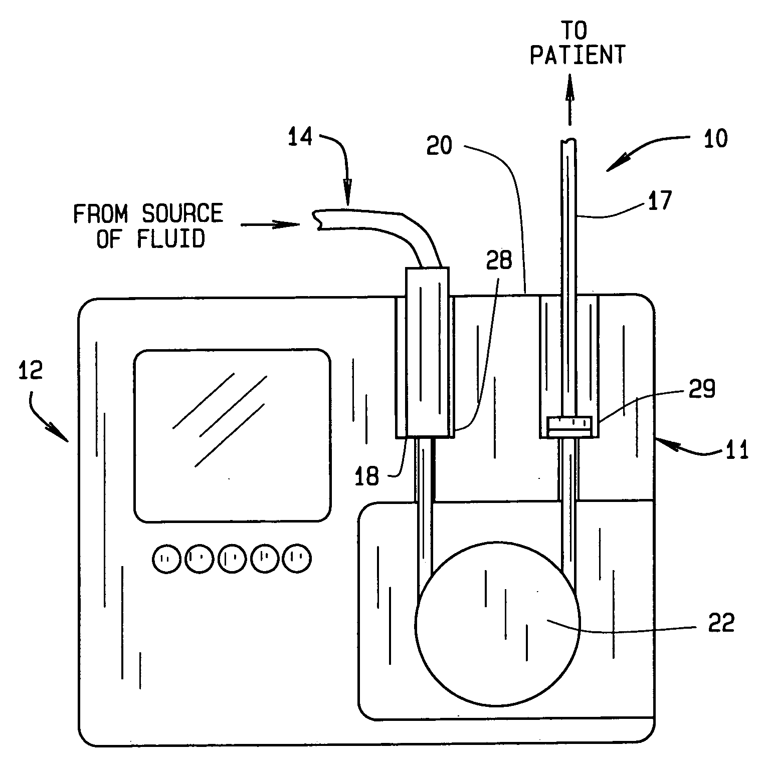 Safety interlock system for an enteral feeding pump