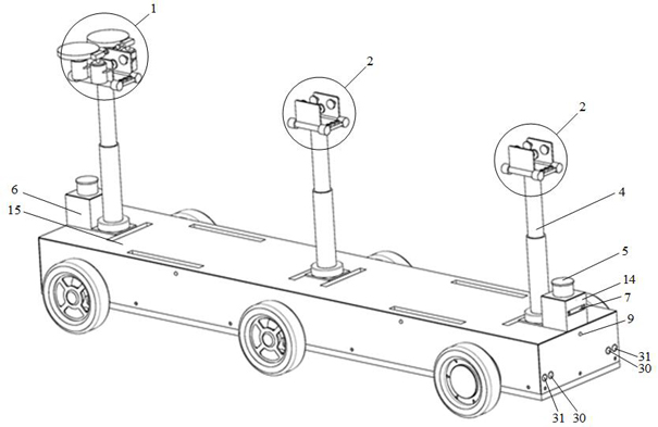 A wheel-rail composite unmanned underground continuous transport vehicle and its control method