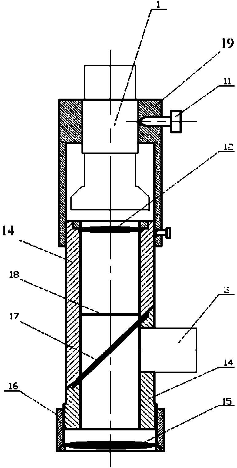 Automatic measuring system for heat resistance of thermoplastic material