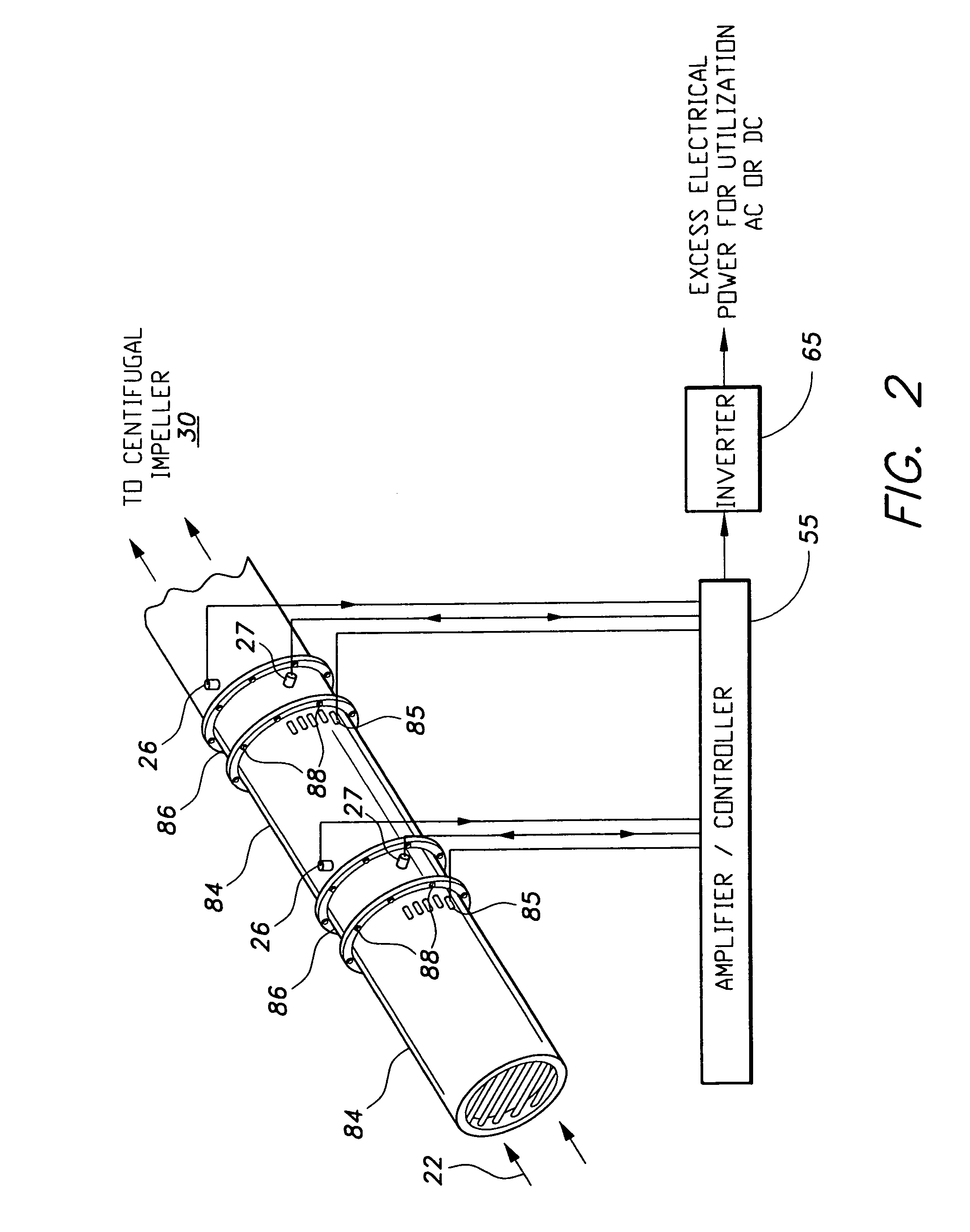 Power system for electrically powered land vehicle