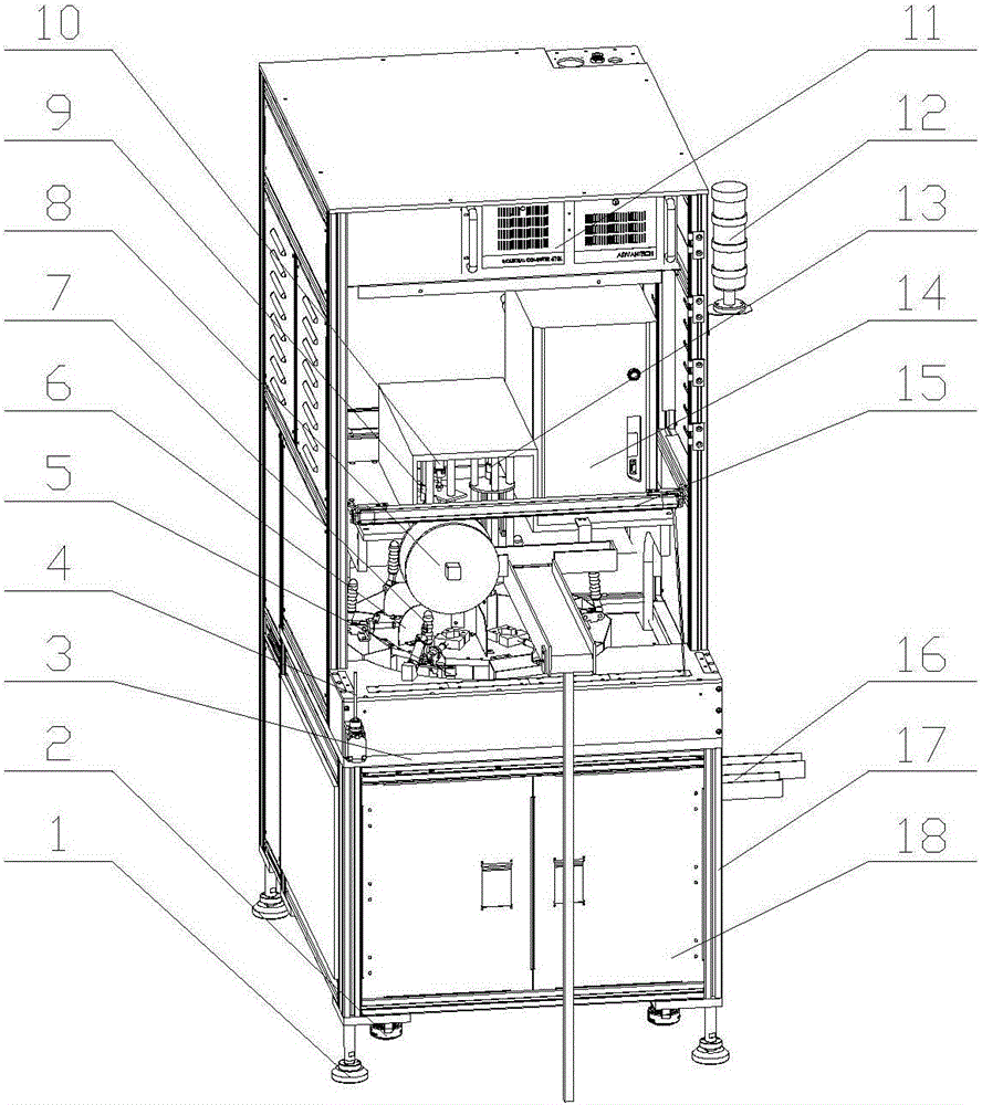 Testing device for key dimension of automotive hub shaft