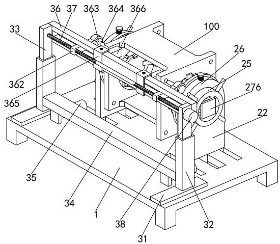 Drilling processing equipment for motor fixing seat metal casting after forming