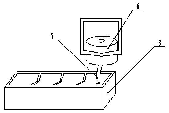 Experience air conditioner, experience machine and scene movement system of experience machine