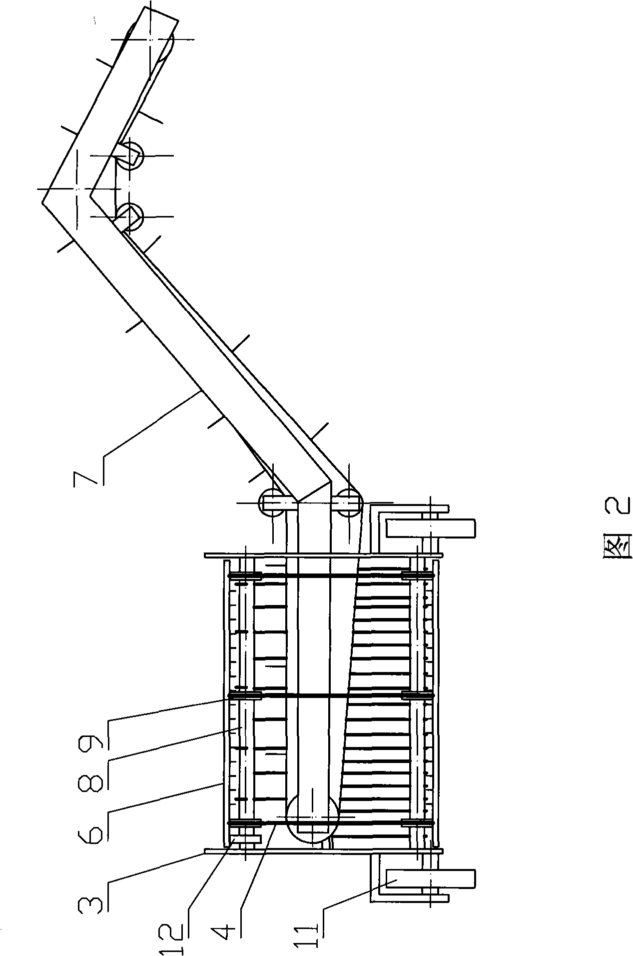 Harvester for rhizome crops