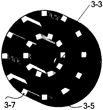 Device for preparing rich oxygen from air through magnetic-method multi-radial separation