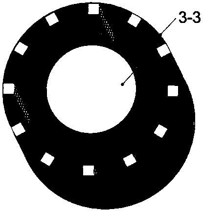 Device for preparing rich oxygen from air through magnetic-method multi-radial separation