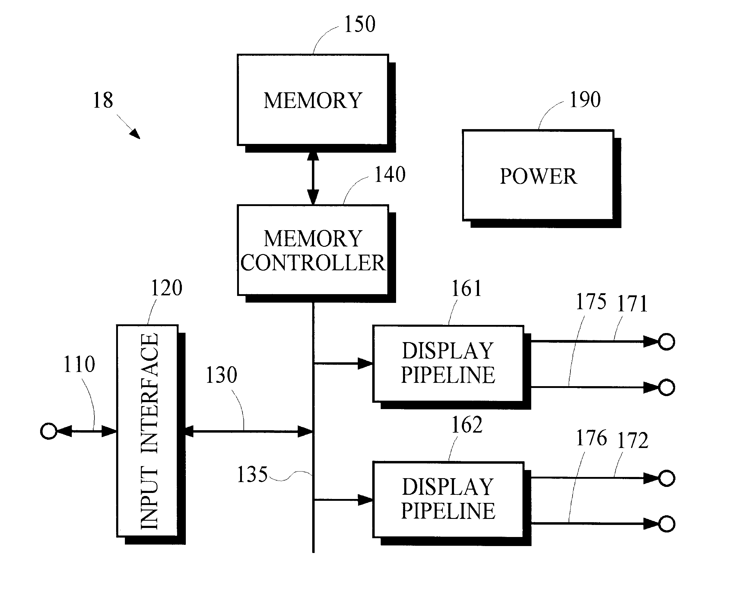 Presenting independent images on multiple display devices from one set of control signals