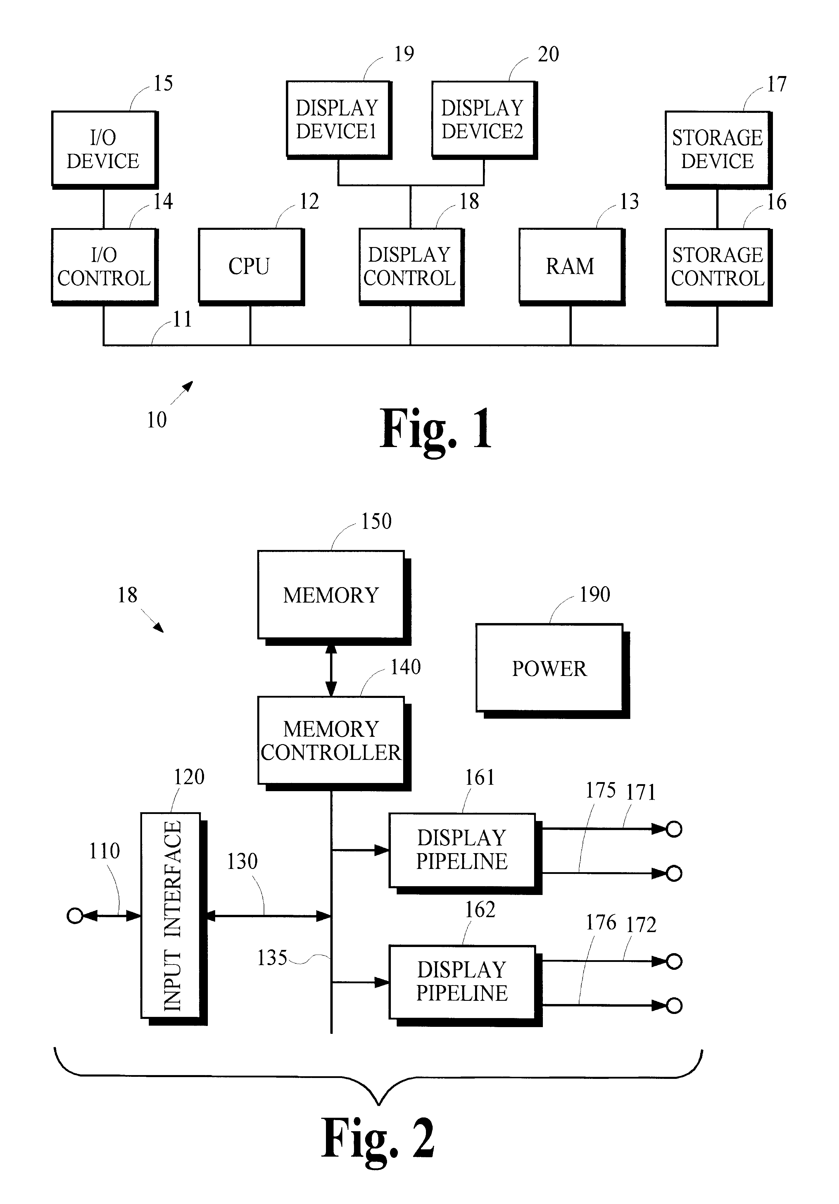 Presenting independent images on multiple display devices from one set of control signals