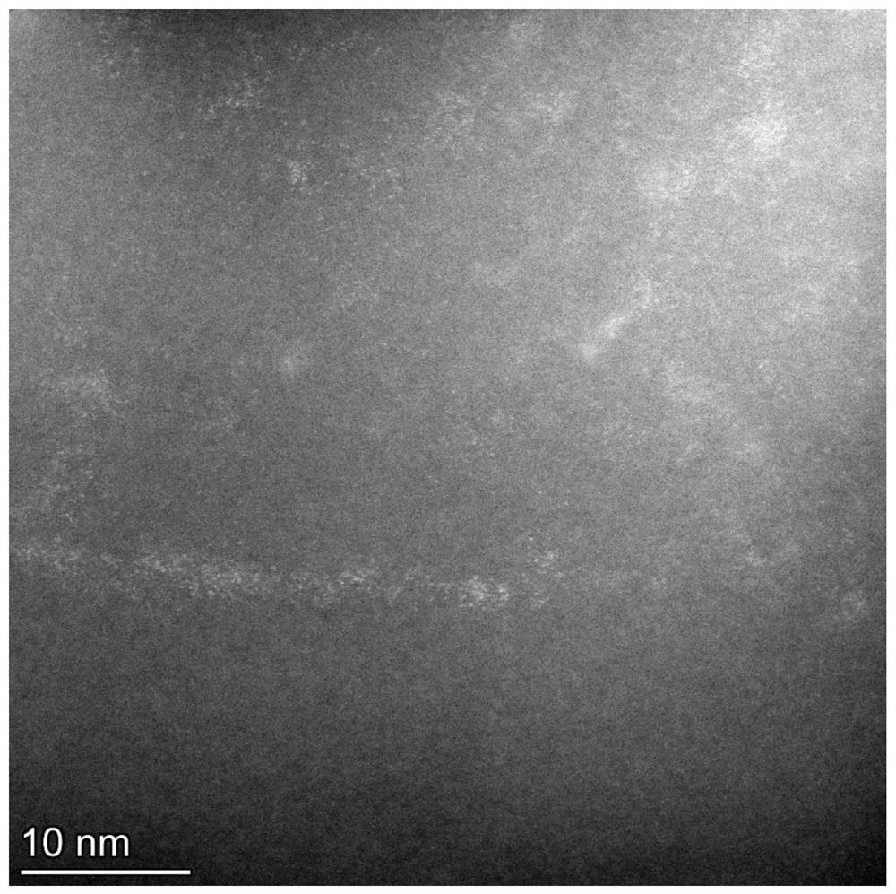 Conjugated polymer loaded high-concentration monatomic metal site heterogeneous catalyst and preparation method thereof