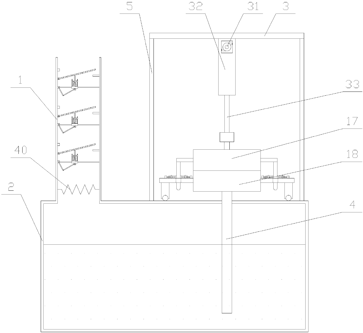 Intelligent aluminum alloy hub low-pressure casting device with speed regulation function