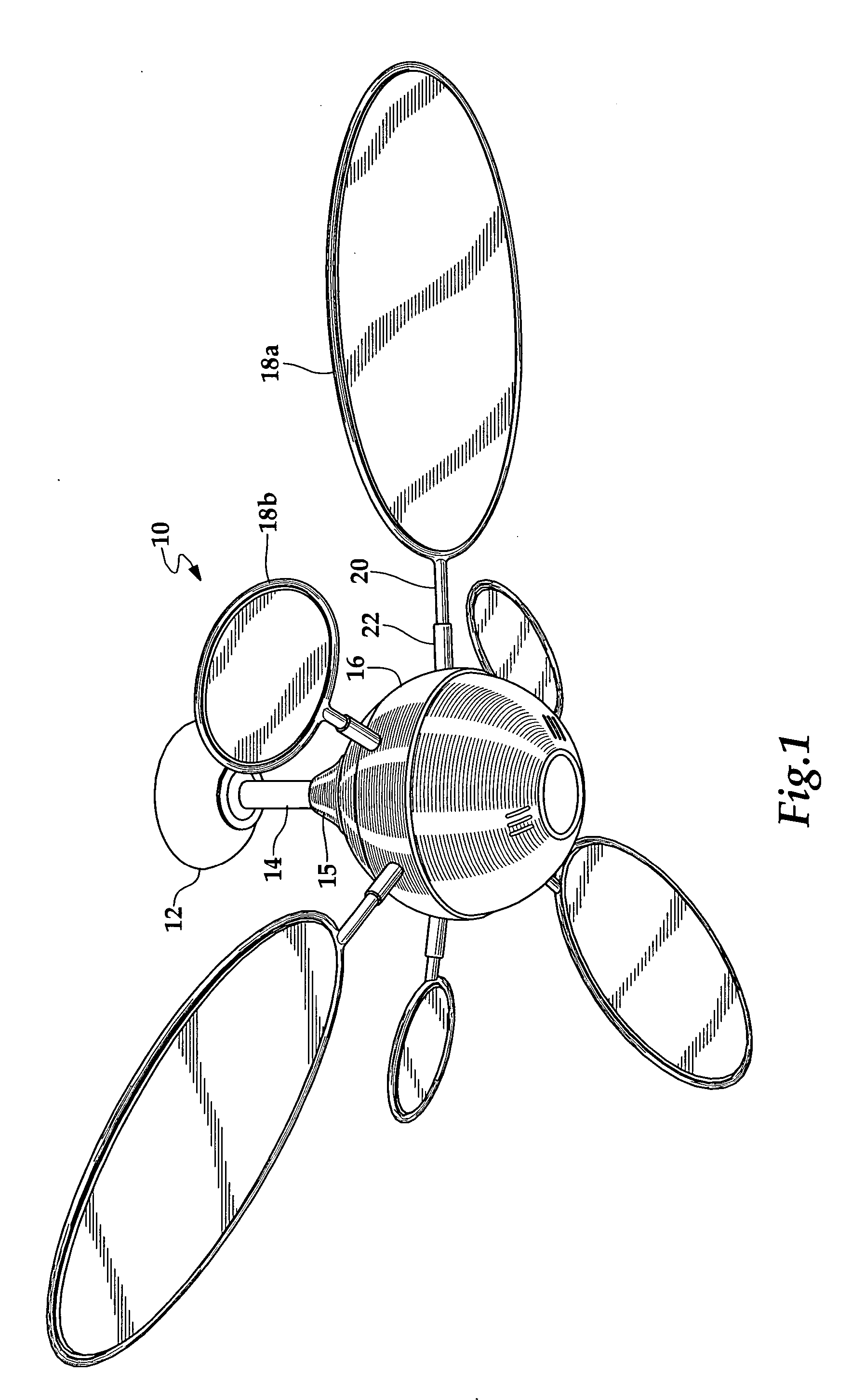 Ceiling fan blade attachment mechanism