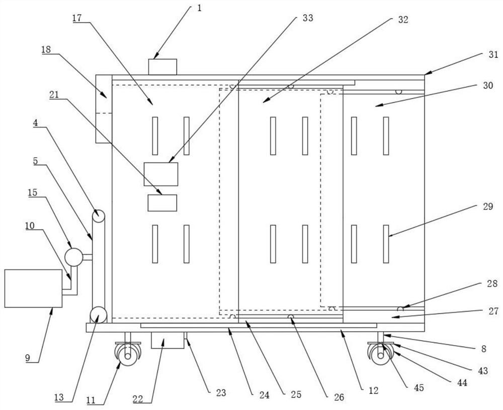 Free-range cattle multifunctional restraining device