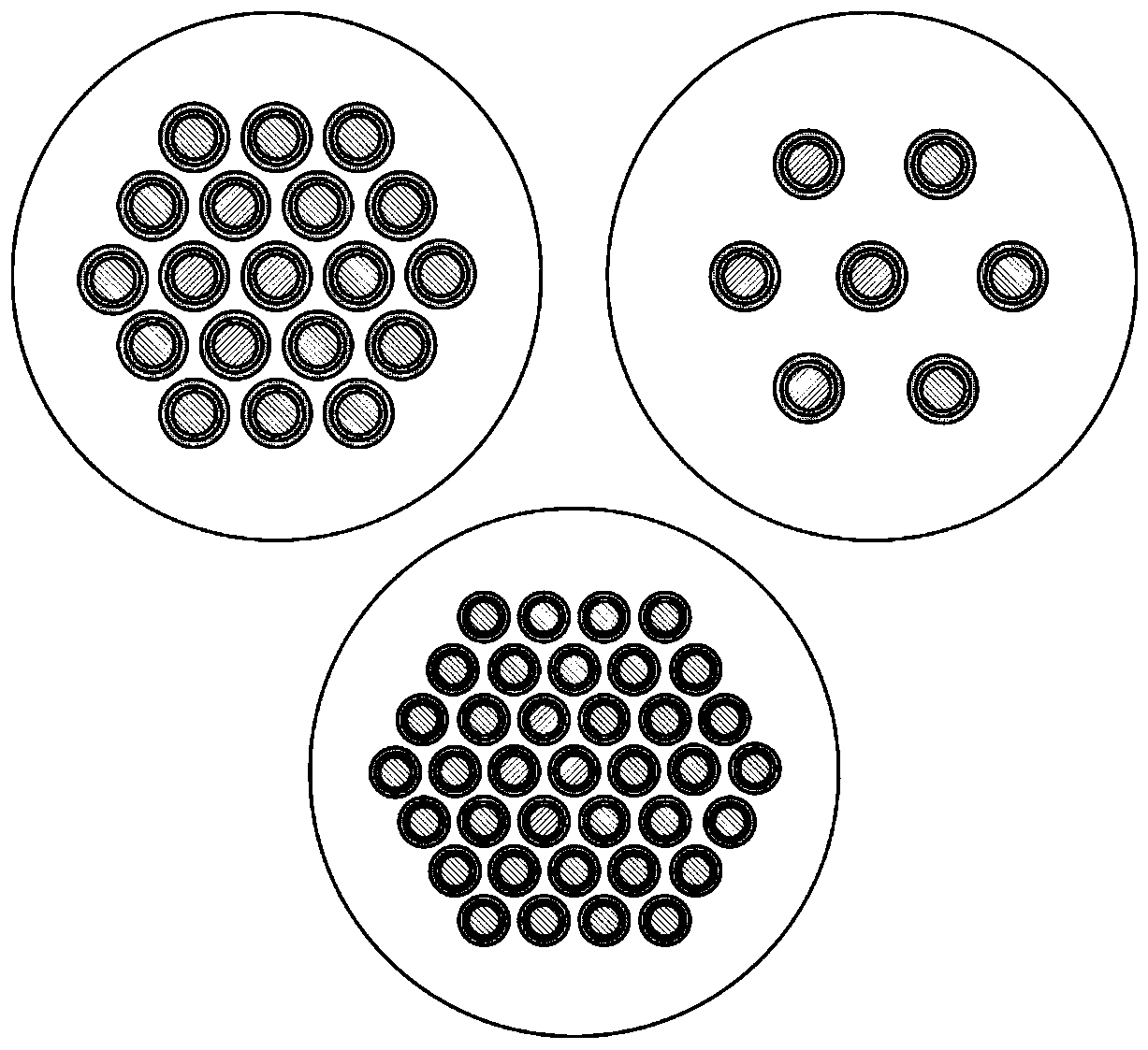 Low-crosstalk weakly-coupled spatial division multiplexing fiber