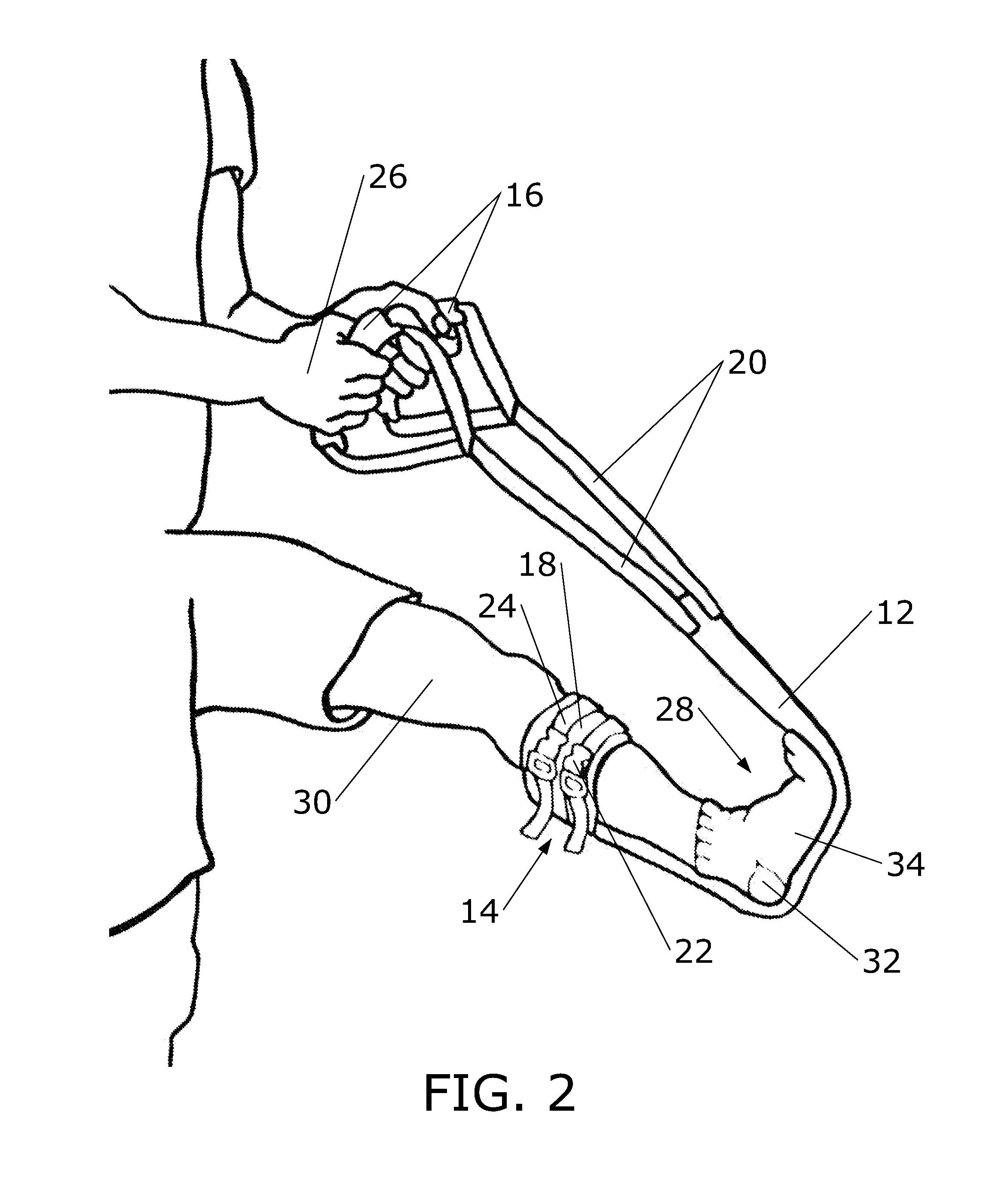 Device and Method for Passive Flexibility Training