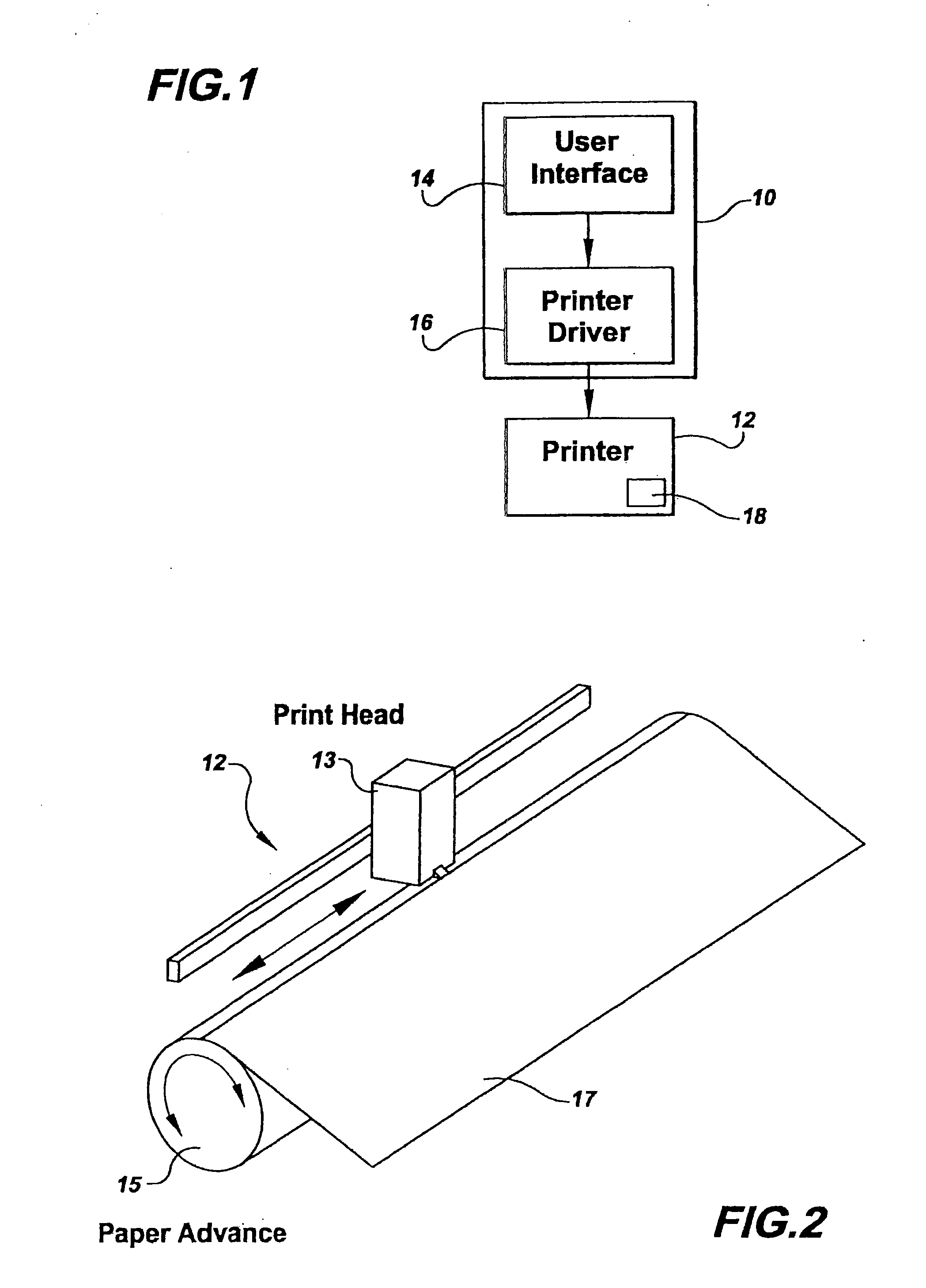 Vibration control technology and interface for computer printers and scanners