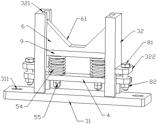 Roller self-positioning device for bearing press-in machines
