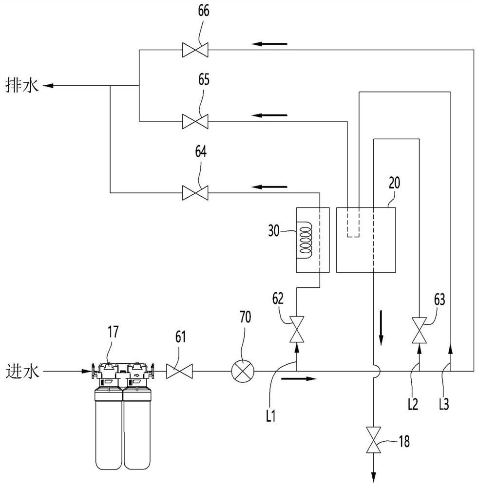 Filter for water-purification device and water-purification device including the same