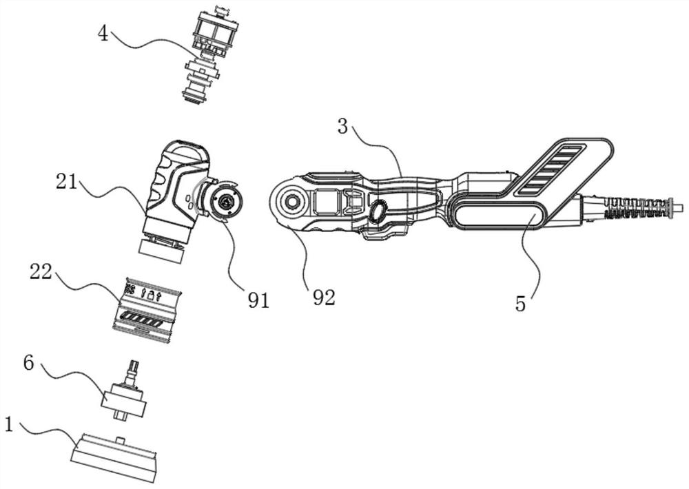 Angle-adjustable electric tool