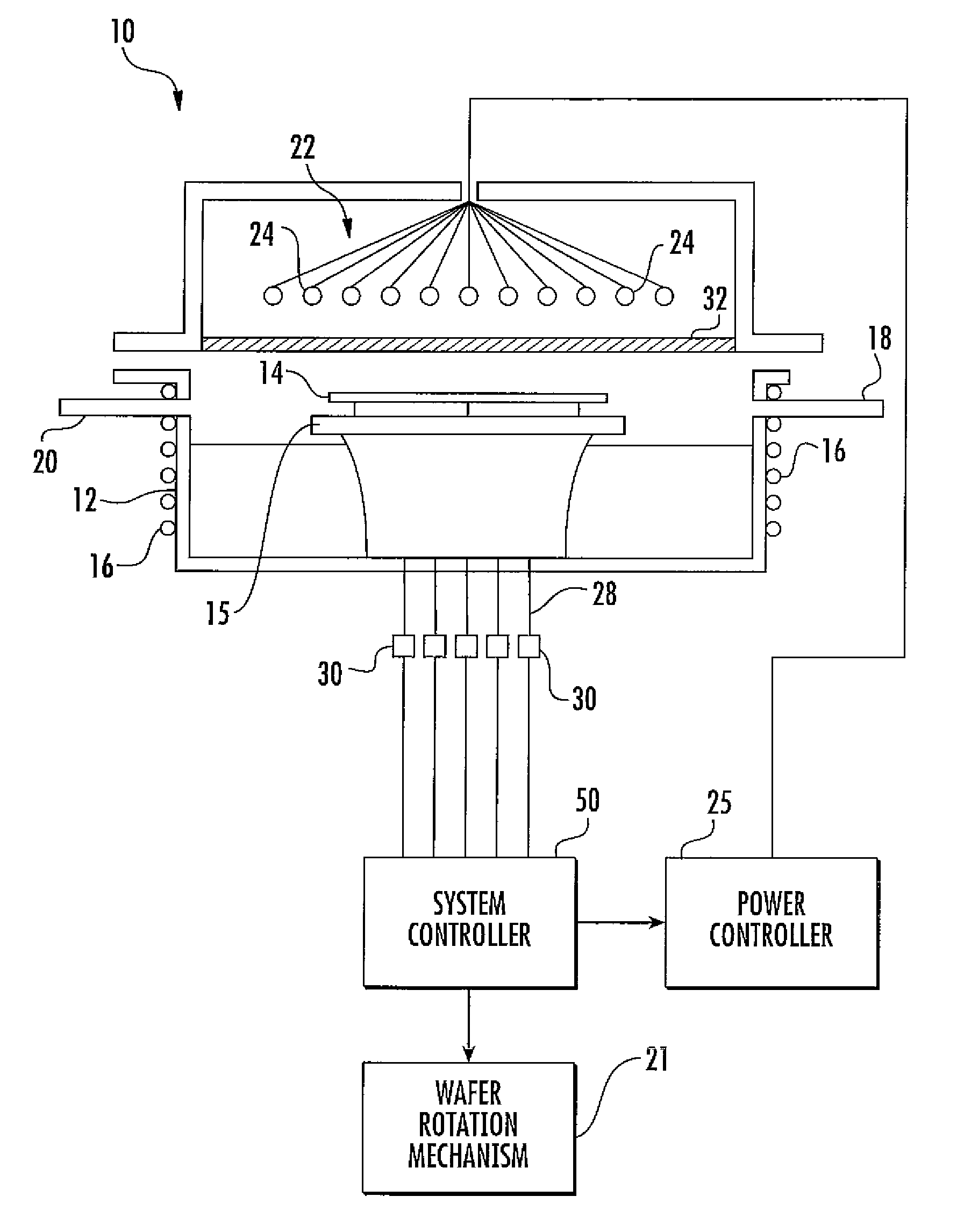 Method and system for determining optical properties of semiconductor wafers