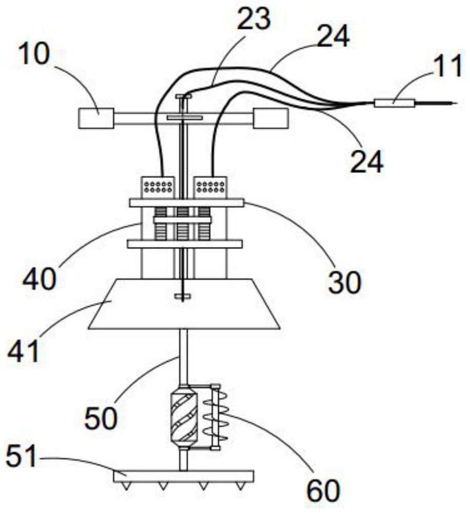 Real-time monitoring and early warning device for aquaculture water microplastics