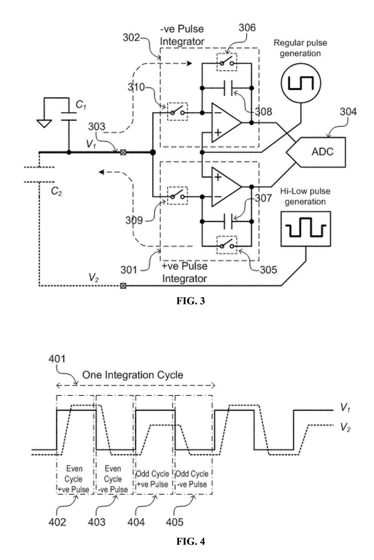 Touch Sensing High-low Driving Scheme for In-cell Touch LCD Display