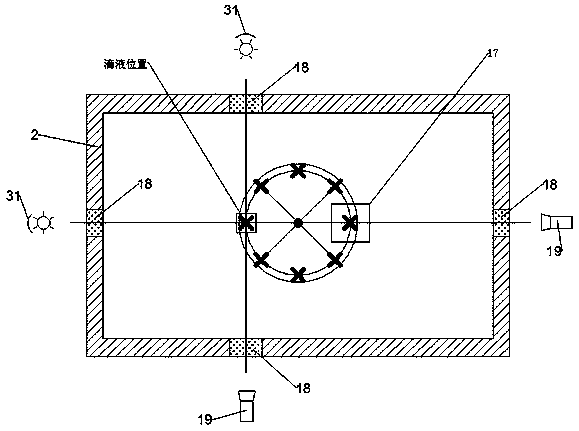 High-temperature high-pressure lubricant oil single-liquid-droplet evaporation and ignition device and using method thereof