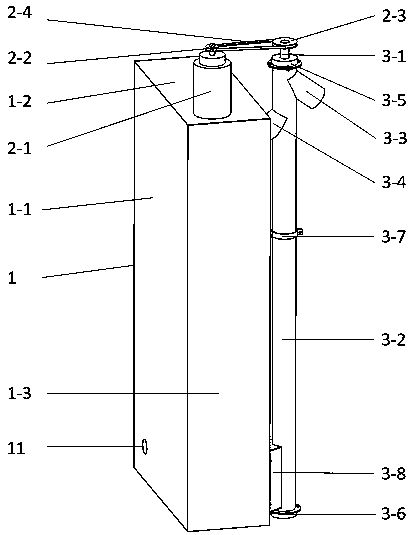 Intelligent barn and grain filling and discharging method