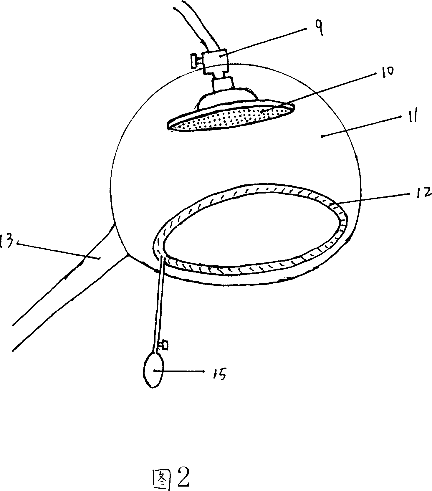 Alopecia treating medicated bath appliance