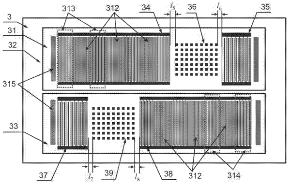 Surface acoustic wave gyroscope based on traveling wave mode