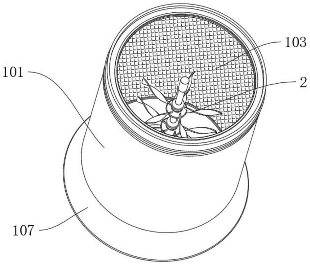 Crushing device used for traditional Chinese medicinal material preparation