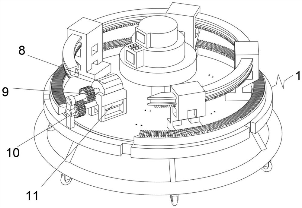 Concrete conveying device for building construction