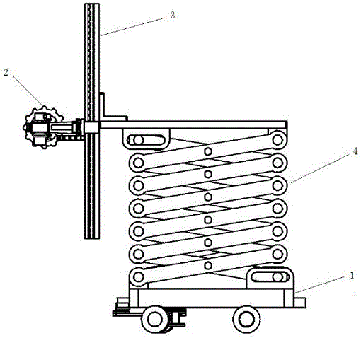 Wall hollowing detection method and device based on acoustic method