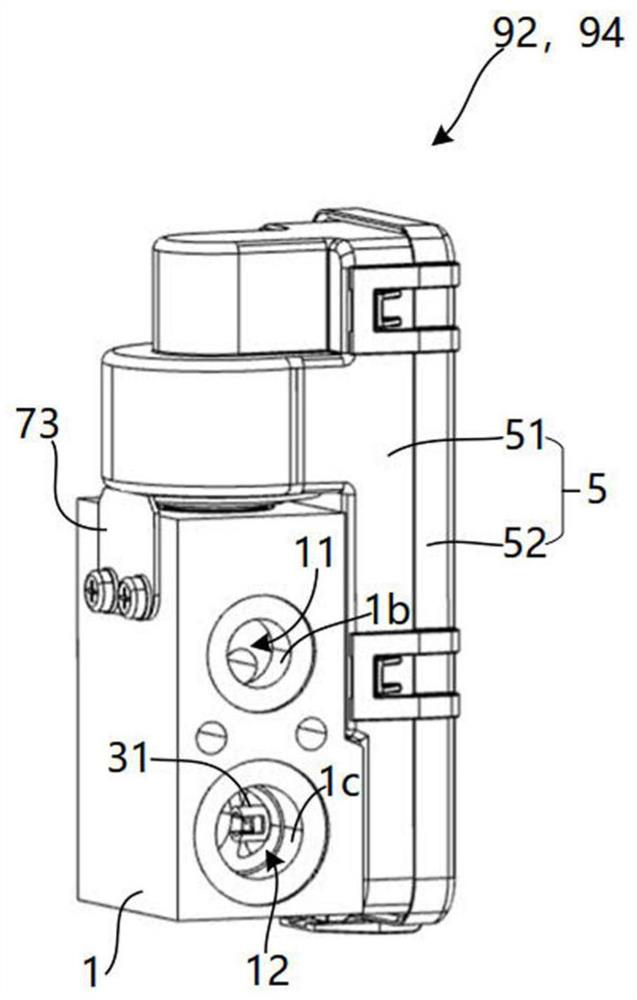 Electronic expansion valve, heat management assembly and automobile air conditioning system