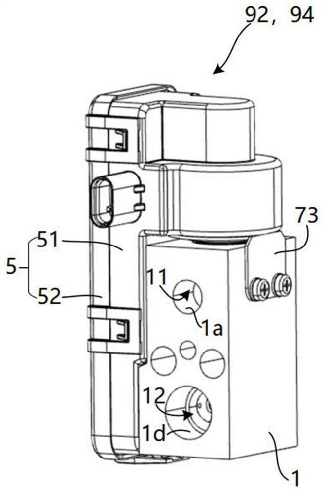 Electronic expansion valve, heat management assembly and automobile air conditioning system