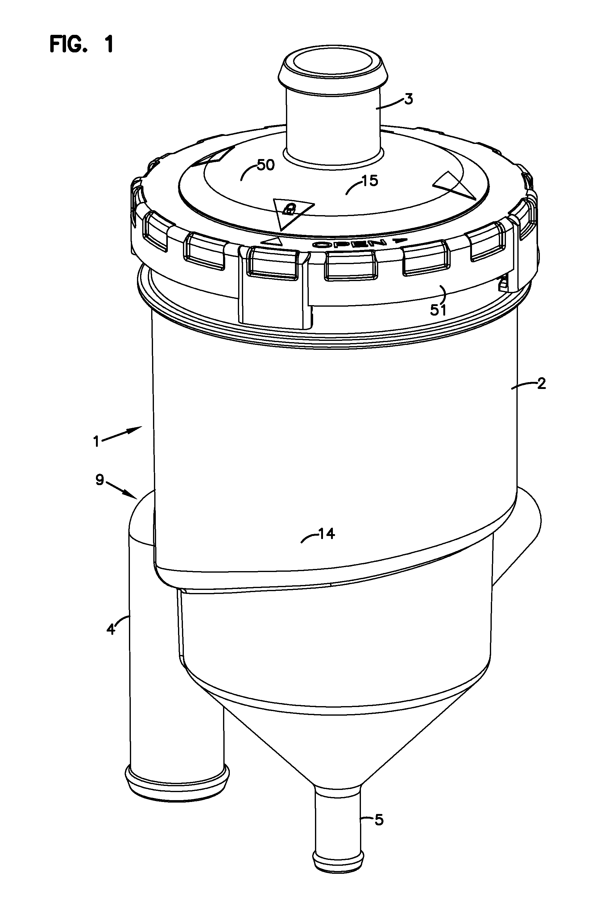 Crankcase ventilation filter systems; components; features; and, mehtods of assembly and use